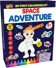 My First Colouring Kit: Space Adventure