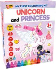 My First Colouring Kit: Unicorn and Princess